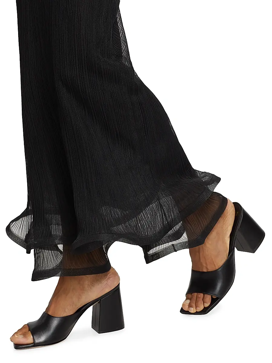 Simkhai Women's Kelso Rib-Knit Trumpet Hem Maxi Skirt | Thumbnail 6 Simkhai Women's Kelso Rib-Knit Trumpet Hem Maxi Skirt | Thumbnail 6
