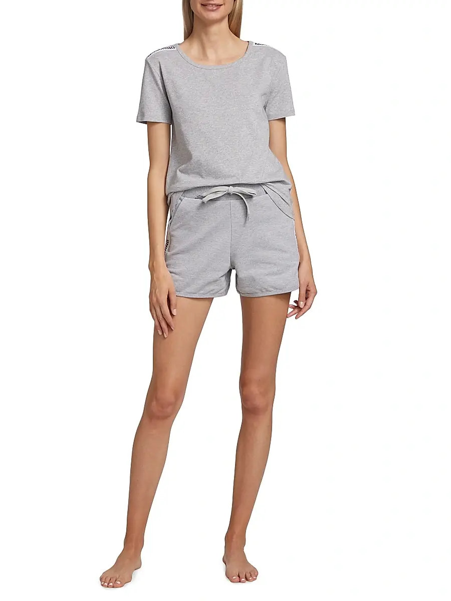 MOSCHINO Women's Logo Band T-Shirt | Thumbnail 2 MOSCHINO Women's Logo Band T-Shirt | Thumbnail 2
