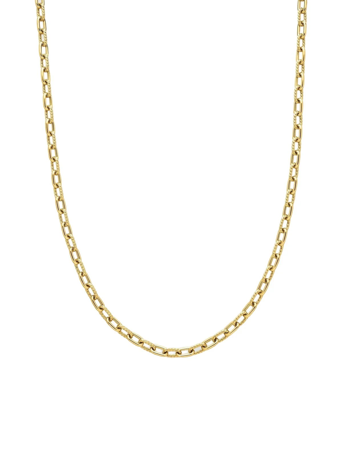David Yurman Men's DY Madison Chain Necklace In 18K Yellow Gold, 6mm