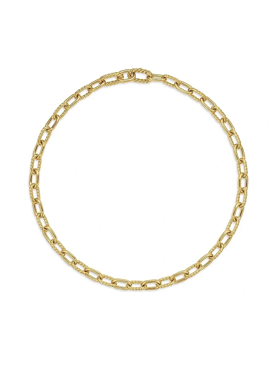 David Yurman Women's Madison Chain Necklace in 18K Yellow Gold - Gold | Thumbnail 4 David Yurman Women's Madison Chain Necklace in 18K Yellow Gold - Gold | Thumbnail 4