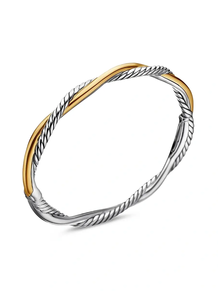 David Yurman Women's Petite Infinity Bracelet in Sterling Silver - Silver | Thumbnail 3 David Yurman Women's Petite Infinity Bracelet in Sterling Silver - Silver | Thumbnail 3