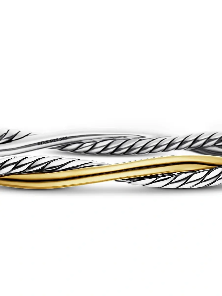 David Yurman Women's Petite Infinity Bracelet in Sterling Silver - Silver | Thumbnail 6 David Yurman Women's Petite Infinity Bracelet in Sterling Silver - Silver | Thumbnail 6