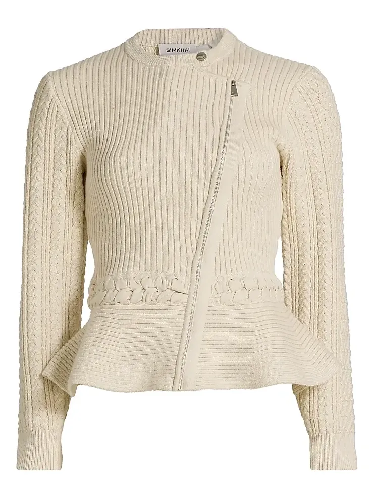 Women's Andi Knit Peplum Jacket Women's Andi Knit Peplum Jacket