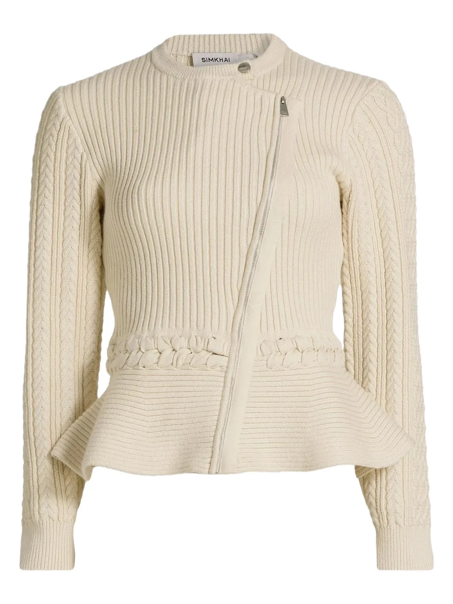 Women's Andi Knit Peplum Jacket Women's Andi Knit Peplum Jacket