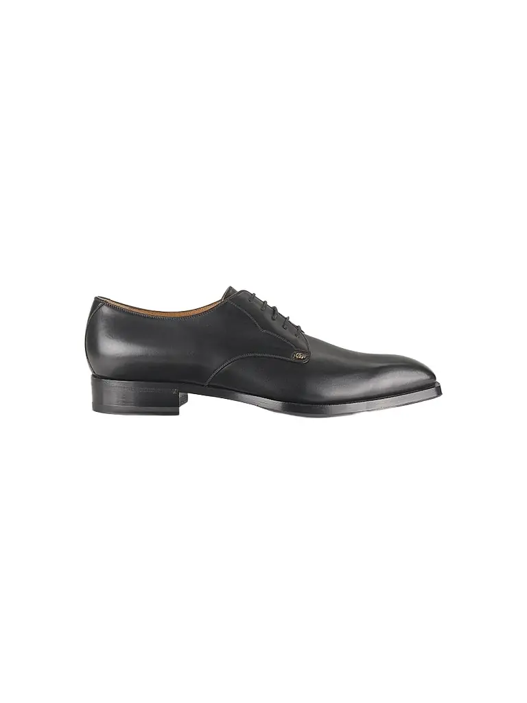 Gucci Men's Leather Logo Oxfords - Black - Size 13 | Image 1 Gucci Men's Leather Logo Oxfords - Black - Size 13 | Image 1