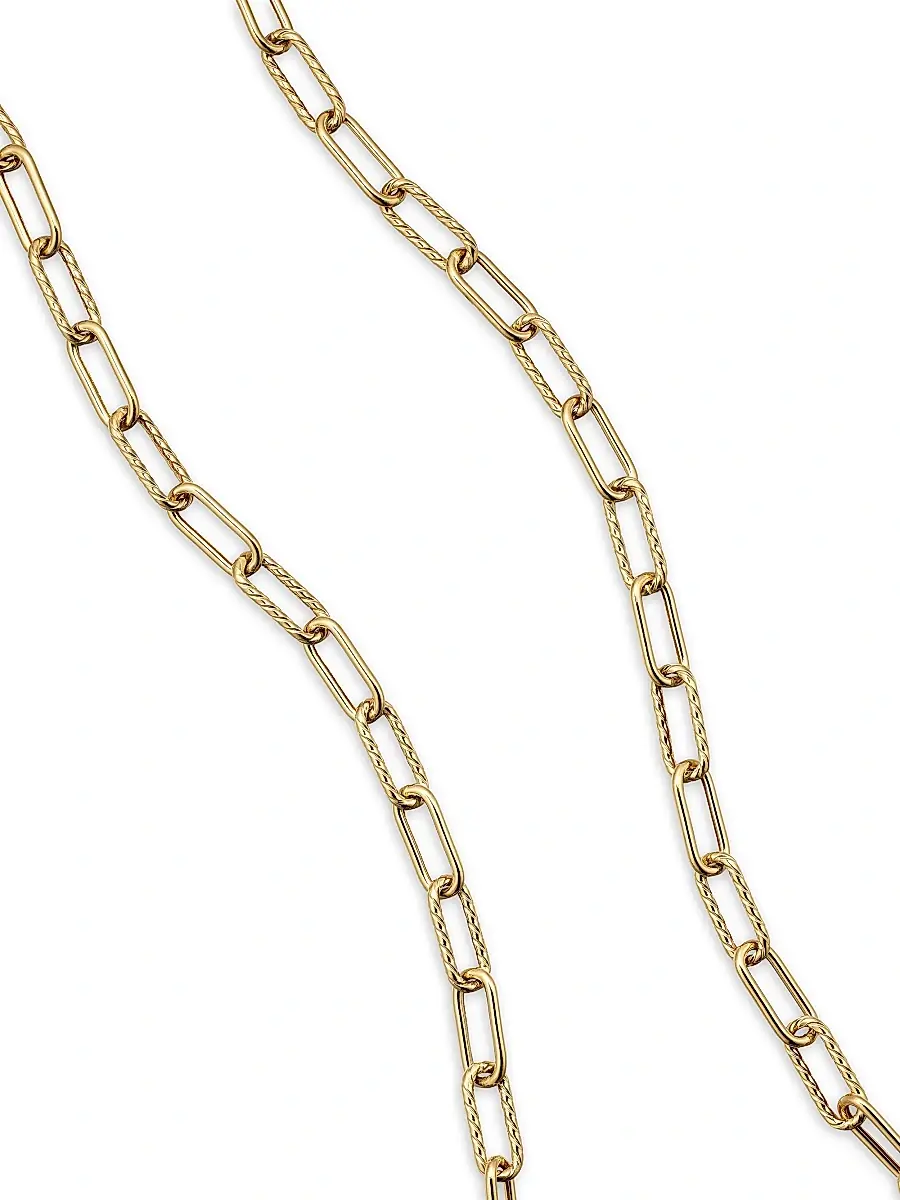 David Yurman Women's Madison Chain Necklace in K Yellow Gold, 4MM - Gold | Thumbnail 3 David Yurman Women's Madison Chain Necklace in K Yellow Gold, 4MM - Gold | Thumbnail 3