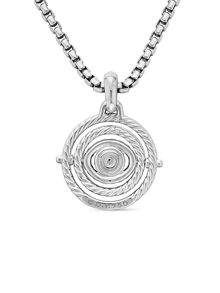 David Yurman Women's Evil Eye Mobile Amulet with Diamonds - Light Blue Sapphire | Thumbnail 4 David Yurman Women's Evil Eye Mobile Amulet with Diamonds - Light Blue Sapphire | Thumbnail 4