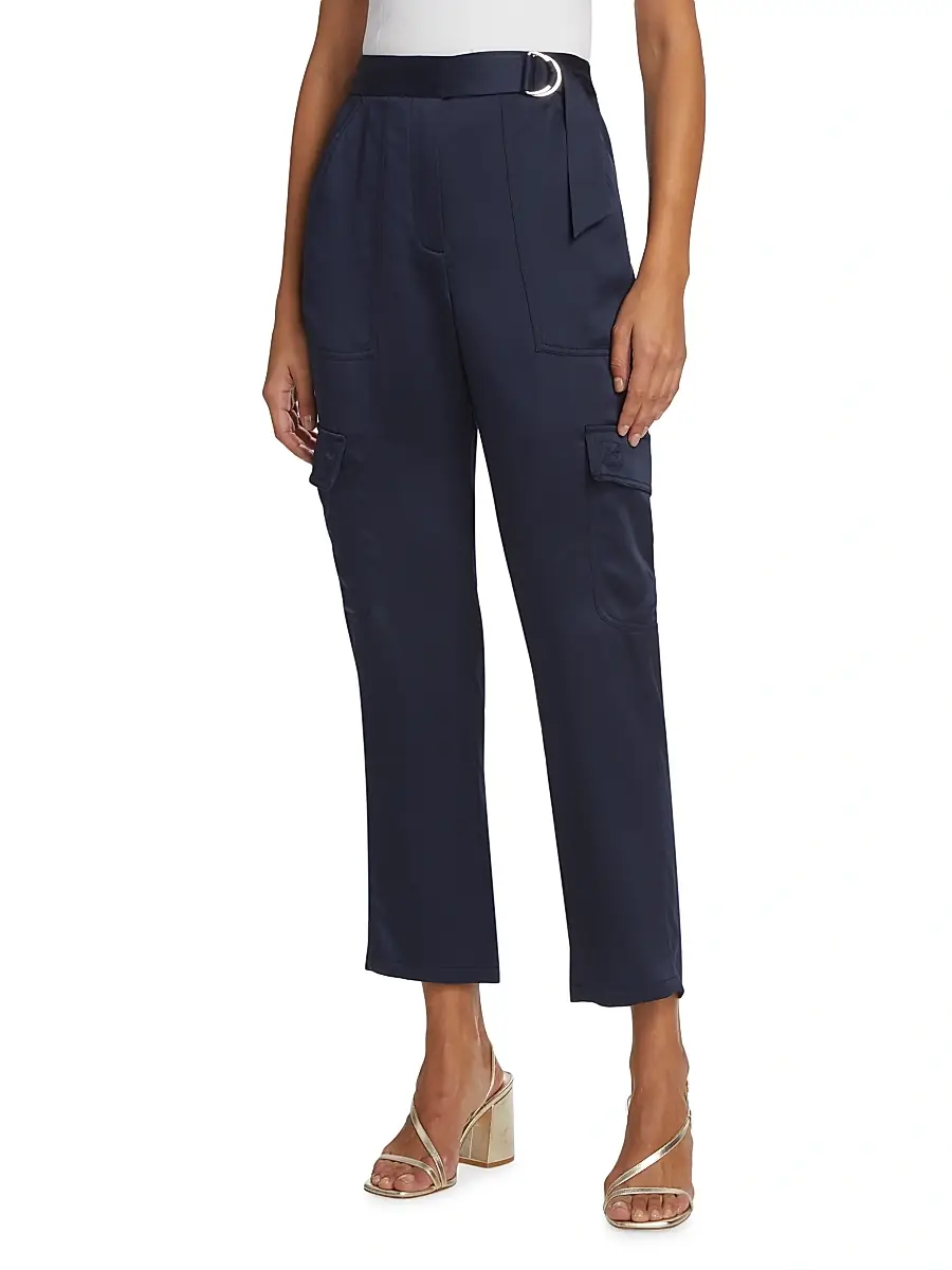 Simkhai Women's Carolina Belted Cargo Pants | Thumbnail 2 Simkhai Women's Carolina Belted Cargo Pants | Thumbnail 2
