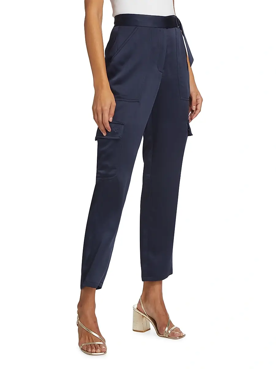 Simkhai Women's Carolina Belted Cargo Pants | Thumbnail 3 Simkhai Women's Carolina Belted Cargo Pants | Thumbnail 3