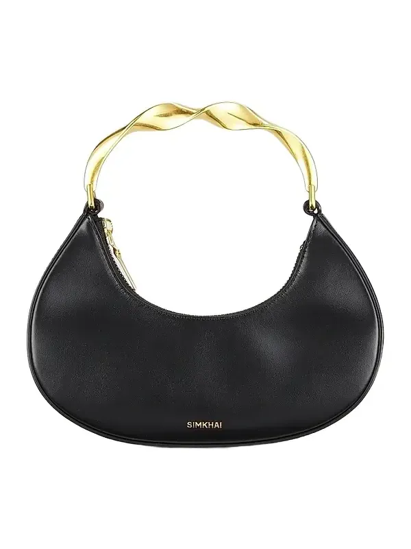 Women's Nixi Leather Twist Handle Top Handle Bag Women's Nixi Leather Twist Handle Top Handle Bag
