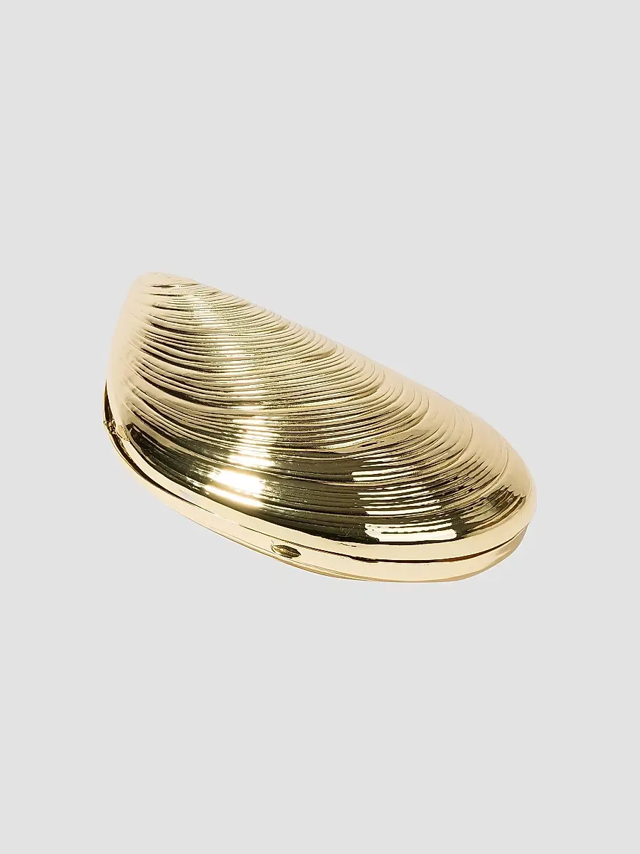 Simkhai Women's Bridget Brass Oyster Bag | Thumbnail 5