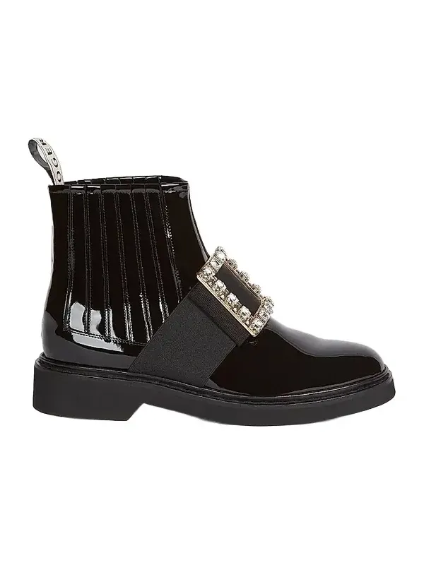 Women's Viv Rangers Strass Patent Leather Chelsea Boots Women's Viv Rangers Strass Patent Leather Chelsea Boots