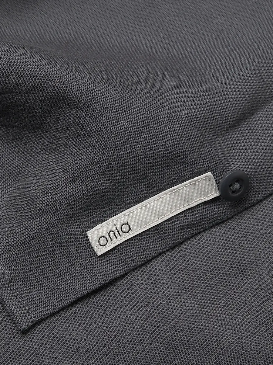 Onia Men's Jack Air Linen Short-Sleeve Shirt | Thumbnail 6 Onia Men's Jack Air Linen Short-Sleeve Shirt | Thumbnail 6