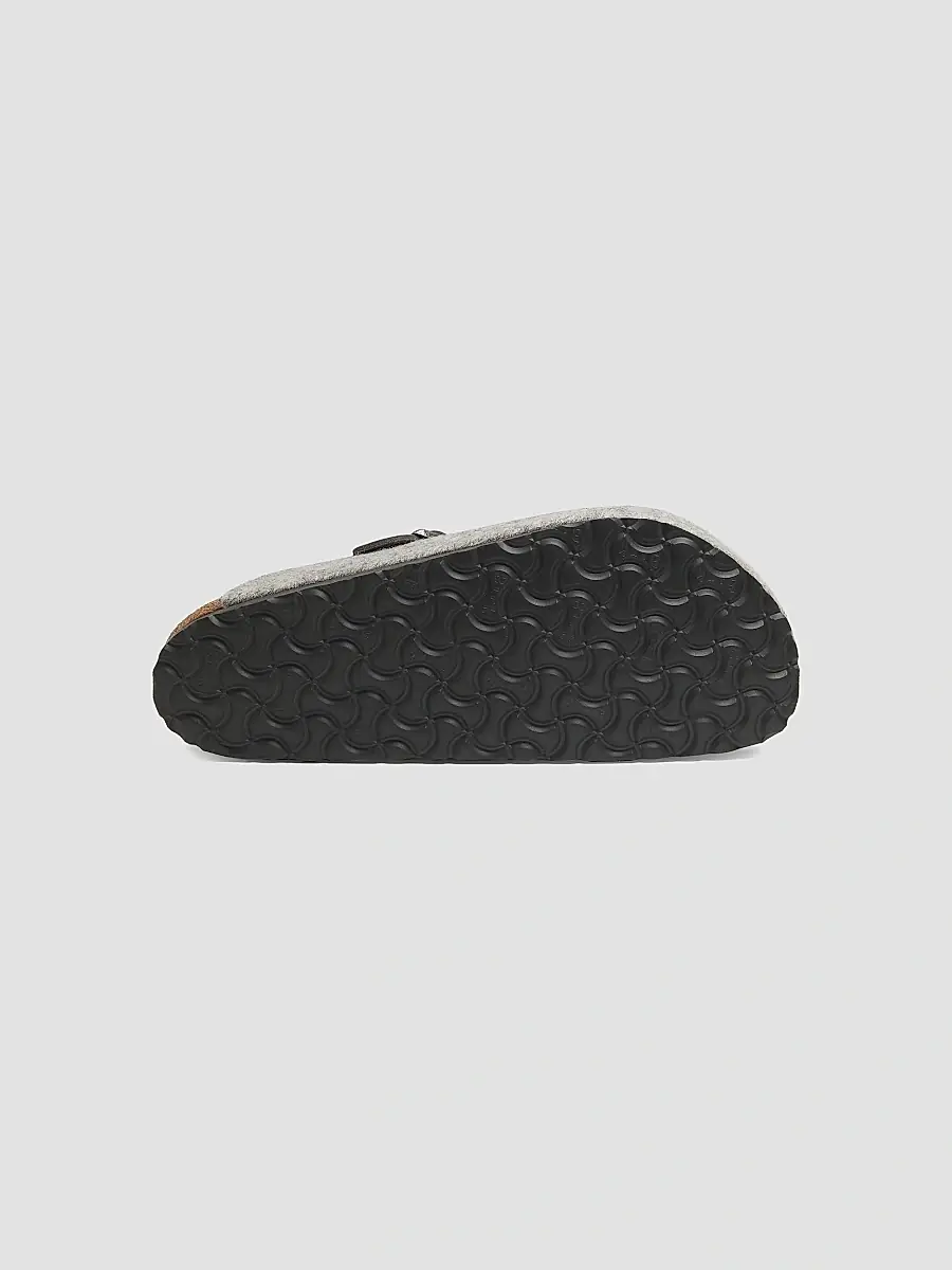 Birkenstock Unisex Unisex Boston Light Gray Wool Felt Clog Mules | Thumbnail 6 Birkenstock Unisex Unisex Boston Light Gray Wool Felt Clog Mules | Thumbnail 6