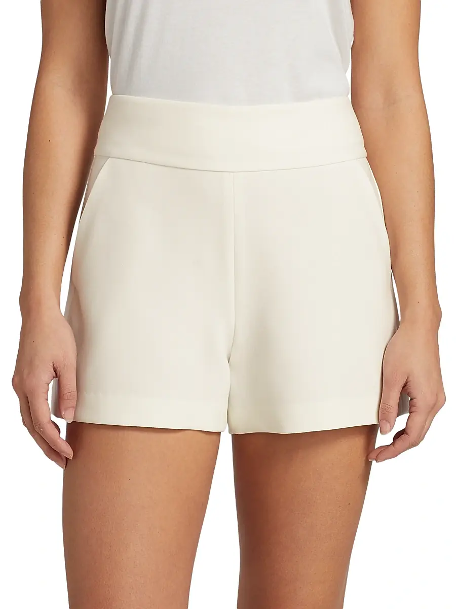 Alice + Olivia Women's Donald High-Waist Shorts | Thumbnail 3