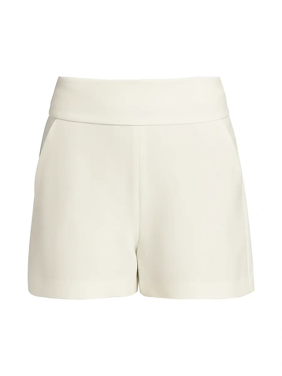 Alice + Olivia Women's Donald High-Waist Shorts