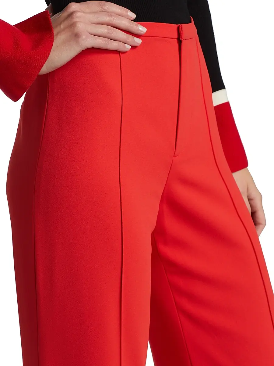 Alice + Olivia Women's Dylan High-Waisted Wide-Leg Pants | Thumbnail 6 Alice + Olivia Women's Dylan High-Waisted Wide-Leg Pants | Thumbnail 6