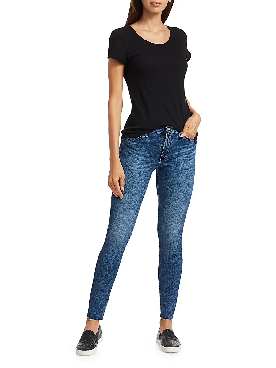 AG Jeans Women's Farrah High-Rise Stretch Skinny Ankle Jeans | Thumbnail 2 AG Jeans Women's Farrah High-Rise Stretch Skinny Ankle Jeans | Thumbnail 2