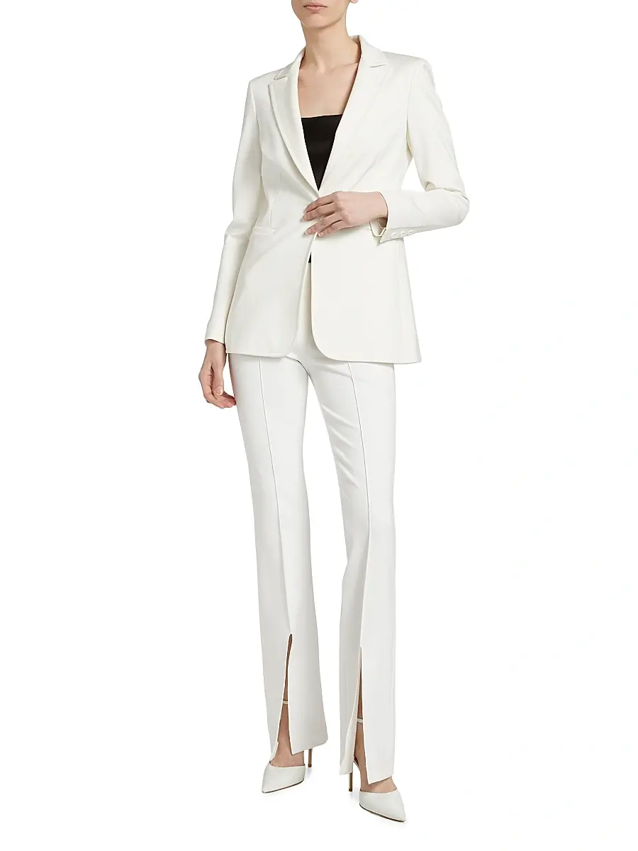 Alice + Olivia Women's Breann Fitted Blazer | Thumbnail 2 Alice + Olivia Women's Breann Fitted Blazer | Thumbnail 2