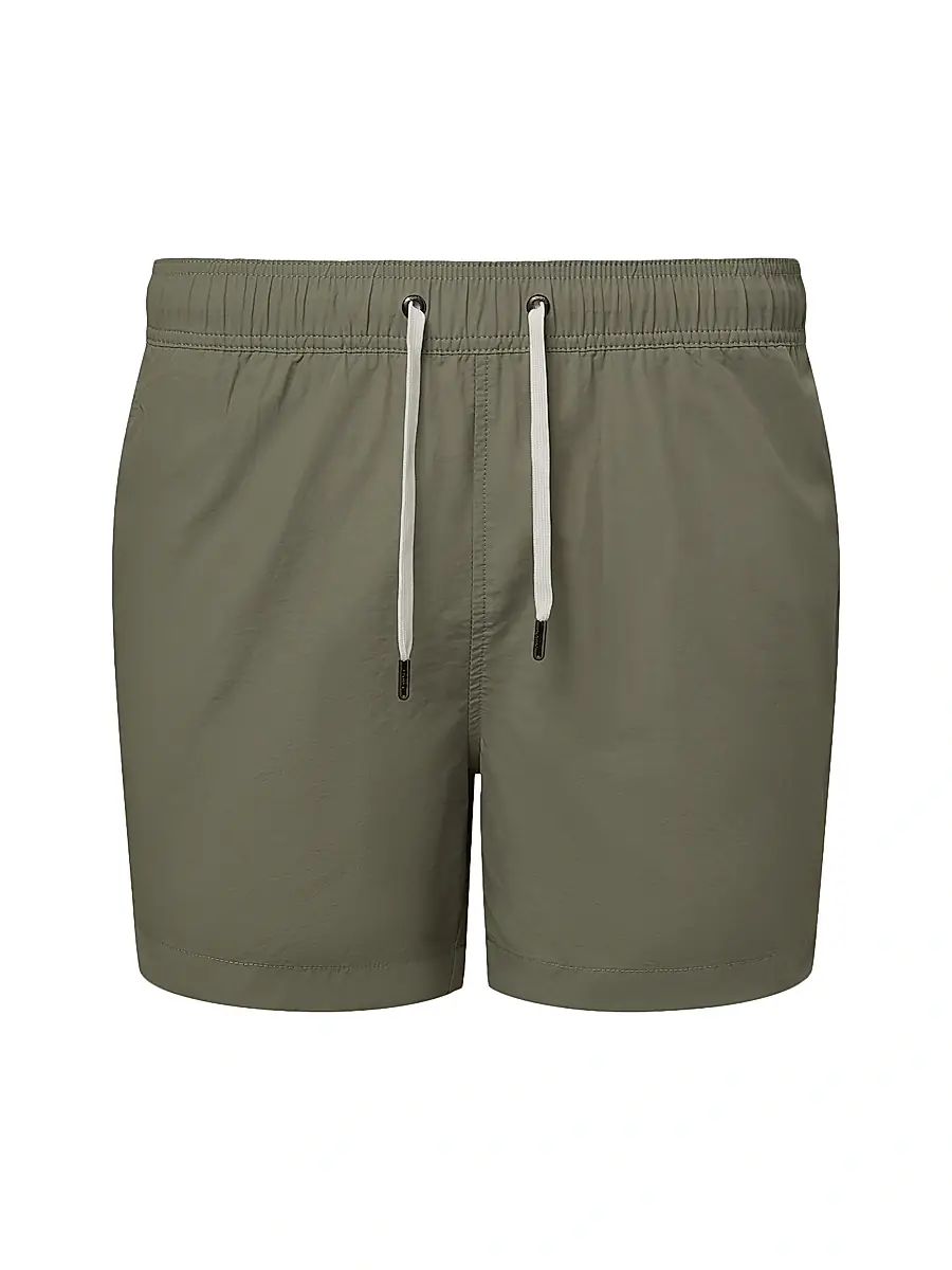 Onia Men's Charles 5'' Drawstring Swim Shorts - Sage | Image 1 Onia Men's Charles 5'' Drawstring Swim Shorts - Sage | Image 1