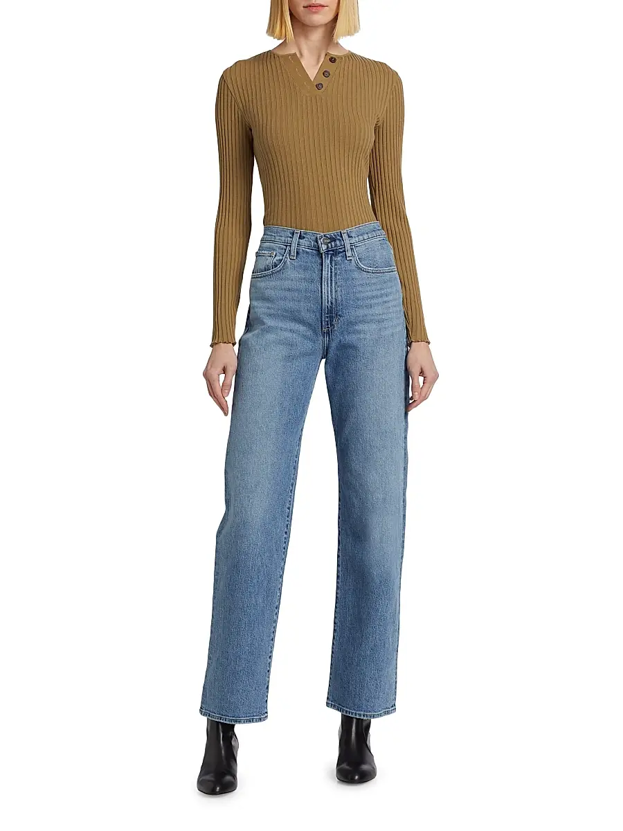 Joe's Jeans Women's The Margot High-Rise Straight Jeans | Thumbnail 2 Joe's Jeans Women's The Margot High-Rise Straight Jeans | Thumbnail 2