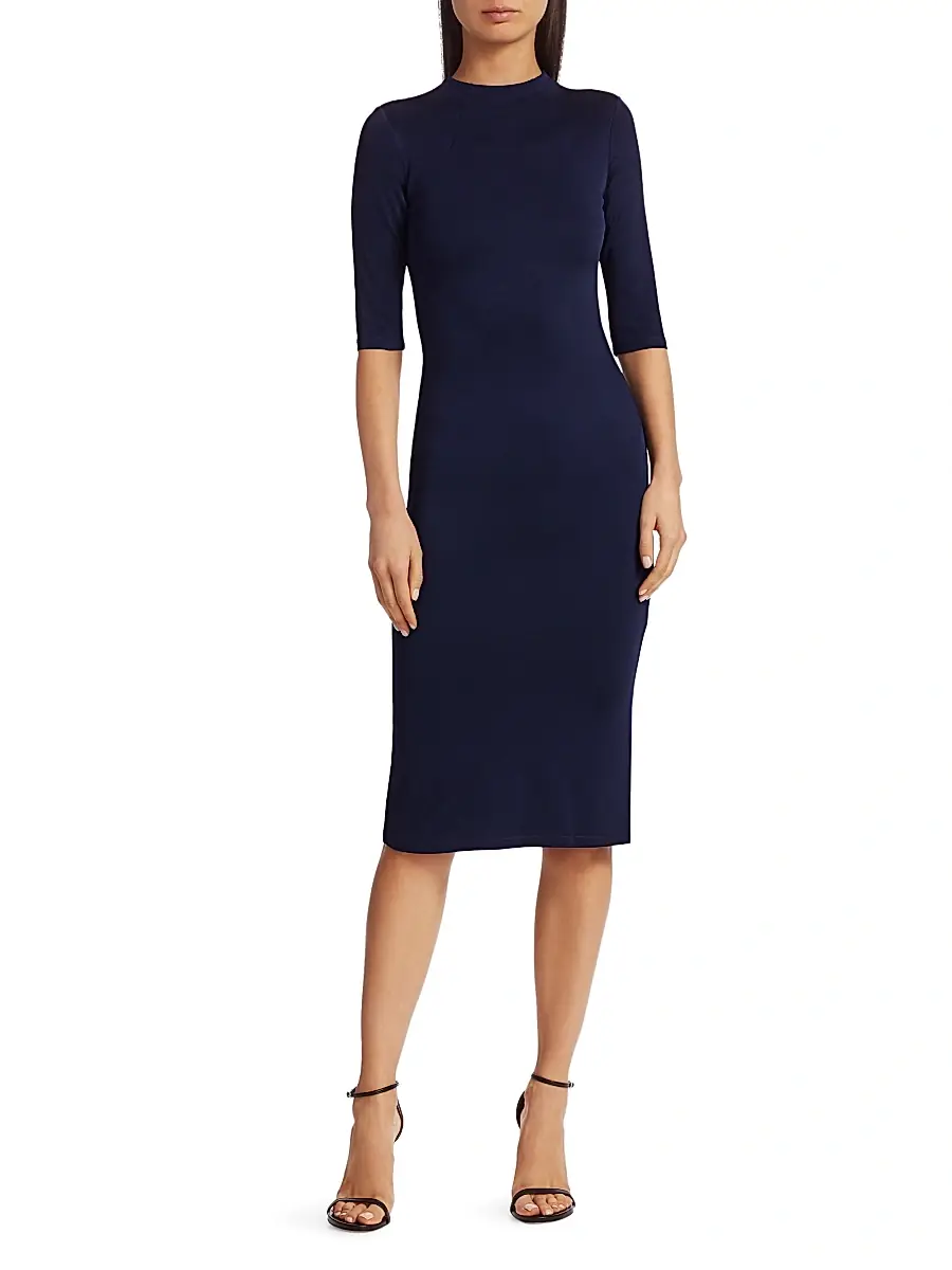 Alice + Olivia Women's Delora Knit Bodycon Dress | Thumbnail 3