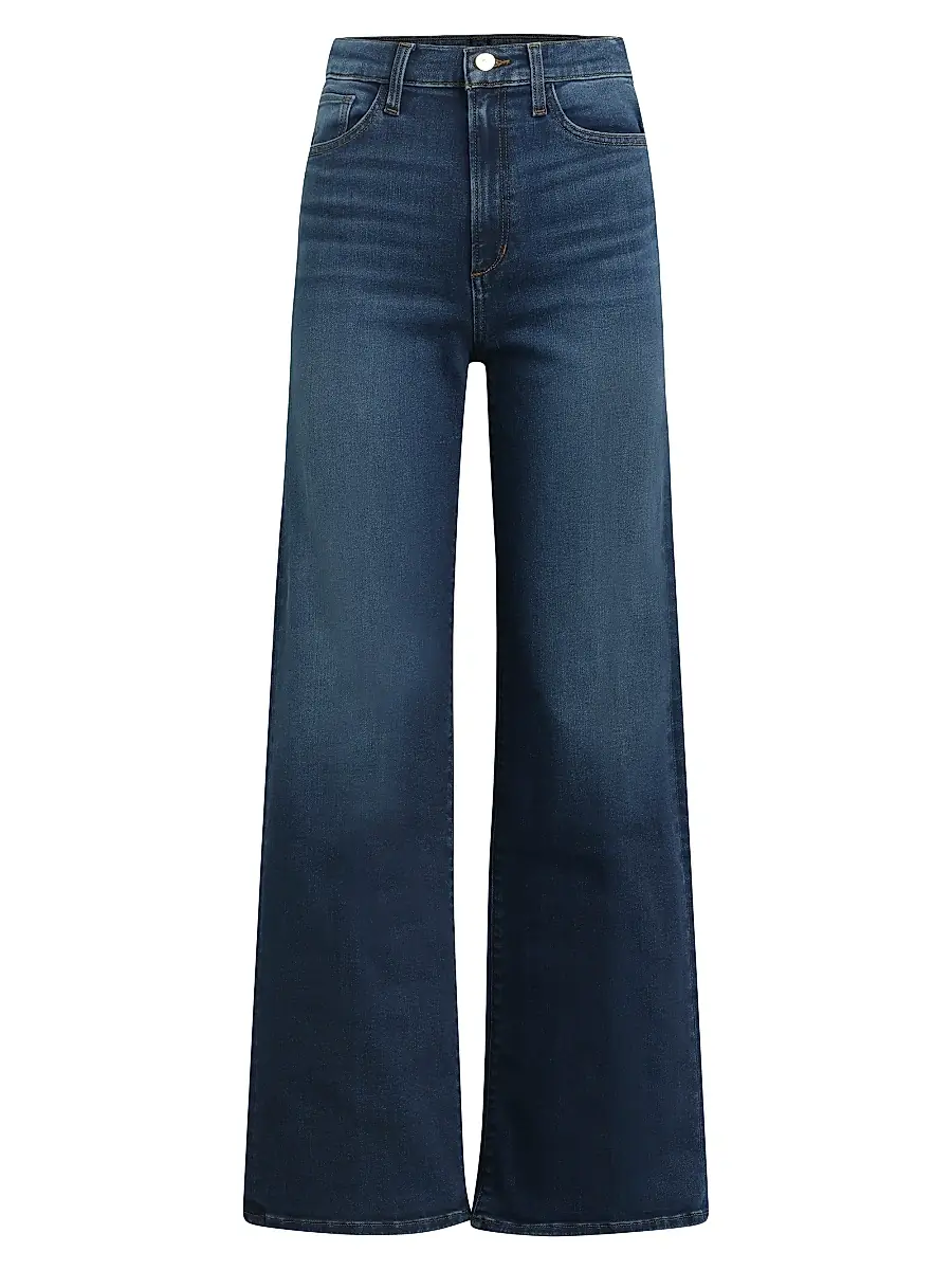 Joe's Jeans Women's Petite Mia Wide-Leg Jeans