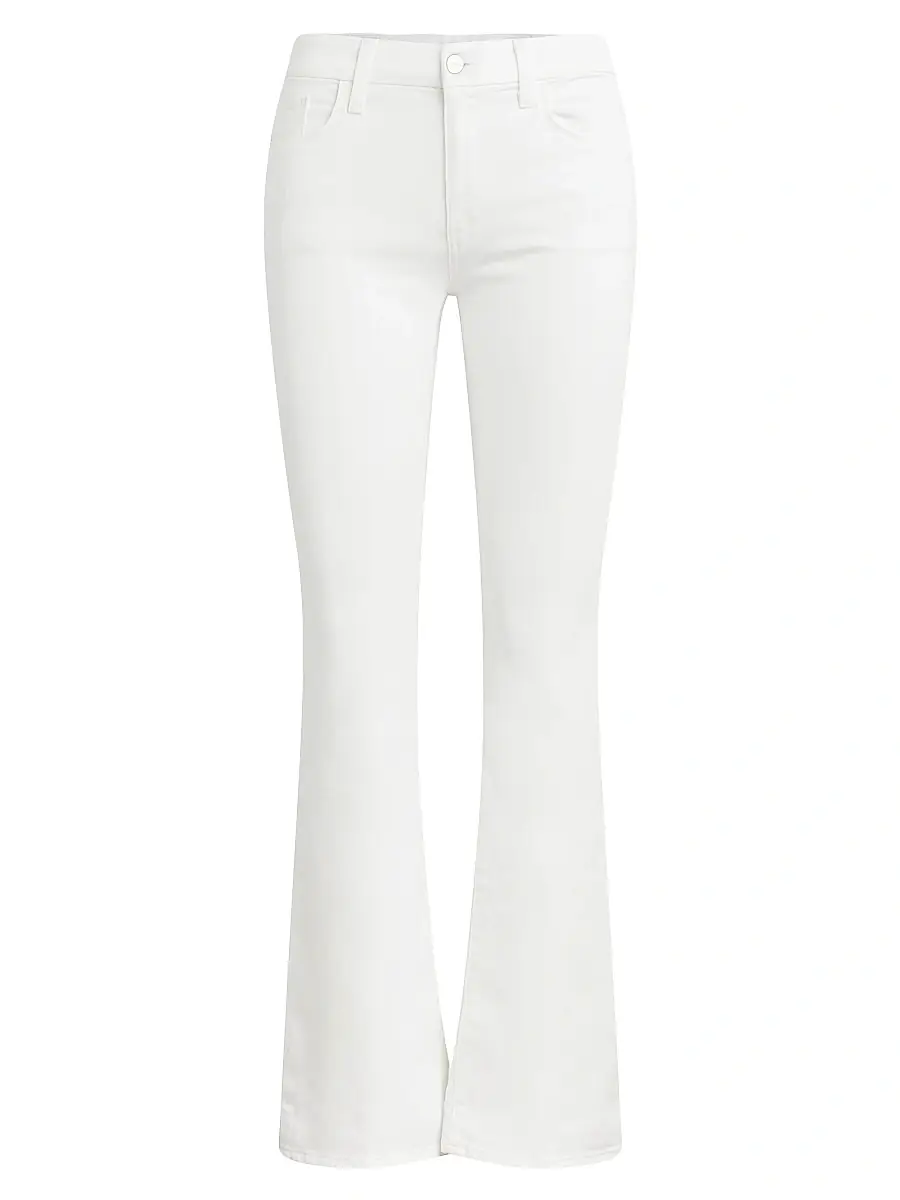 Joe's Jeans Women's Petite Provocateur Boot-Cut Jeans - White | Image 1 Joe's Jeans Women's Petite Provocateur Boot-Cut Jeans - White | Image 1