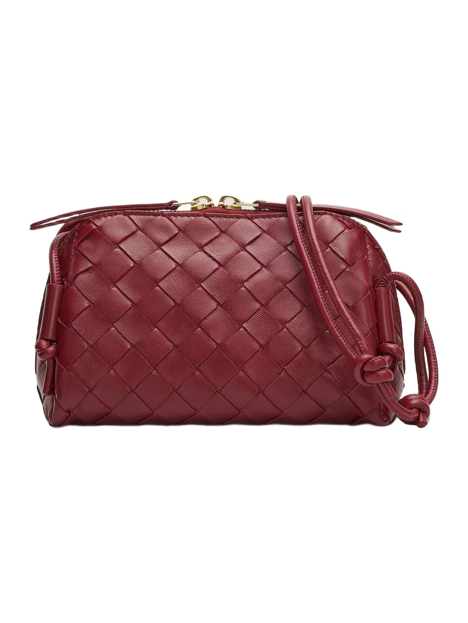 Women's Intrecciato Nappa Leather Pouch Women's Intrecciato Nappa Leather Pouch