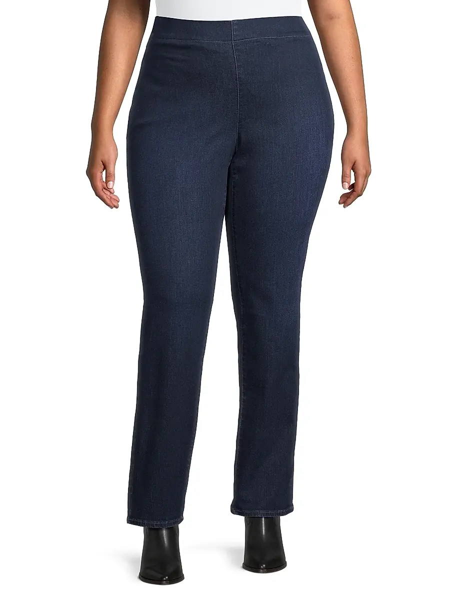 NYDJ Women's Bailey Straight-Leg Jeans | Thumbnail 3 NYDJ Women's Bailey Straight-Leg Jeans | Thumbnail 3