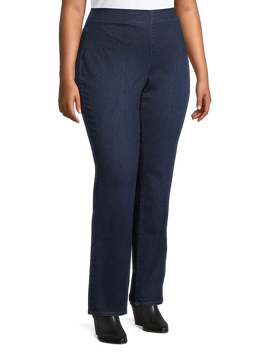 NYDJ Women's Bailey Straight-Leg Jeans | Thumbnail 4 NYDJ Women's Bailey Straight-Leg Jeans | Thumbnail 4