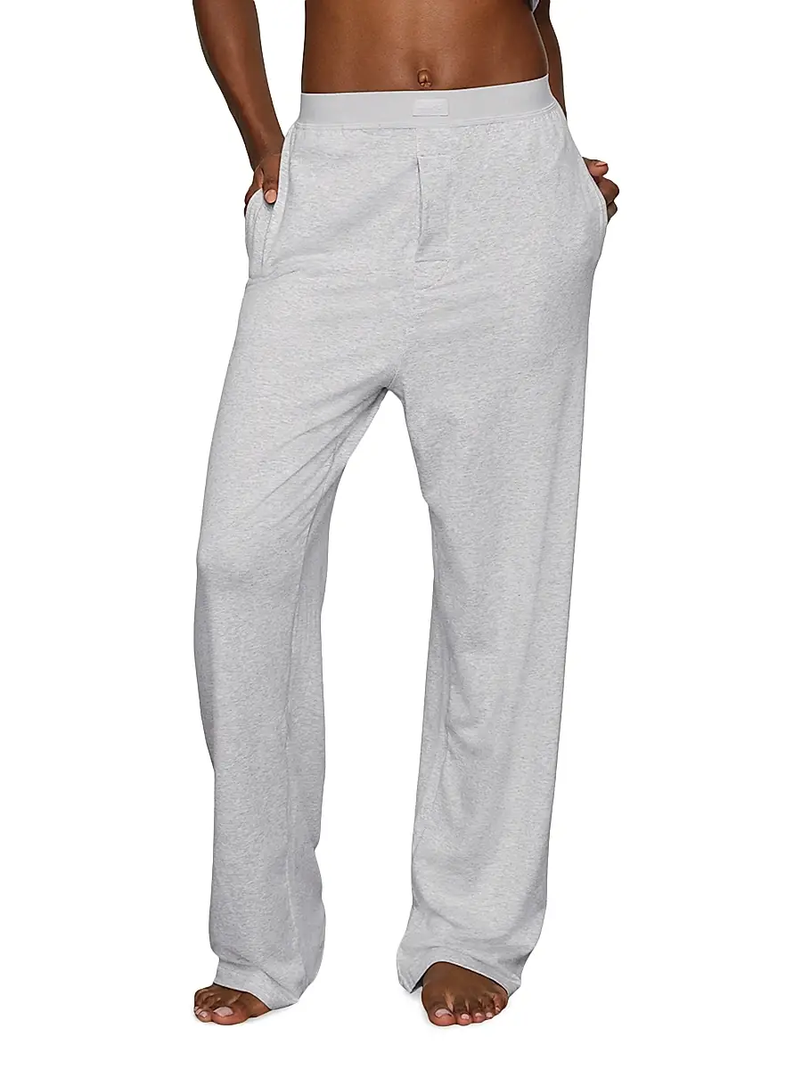Skims Women's Boyfriend Loose Wide-Leg Pants | Thumbnail 2