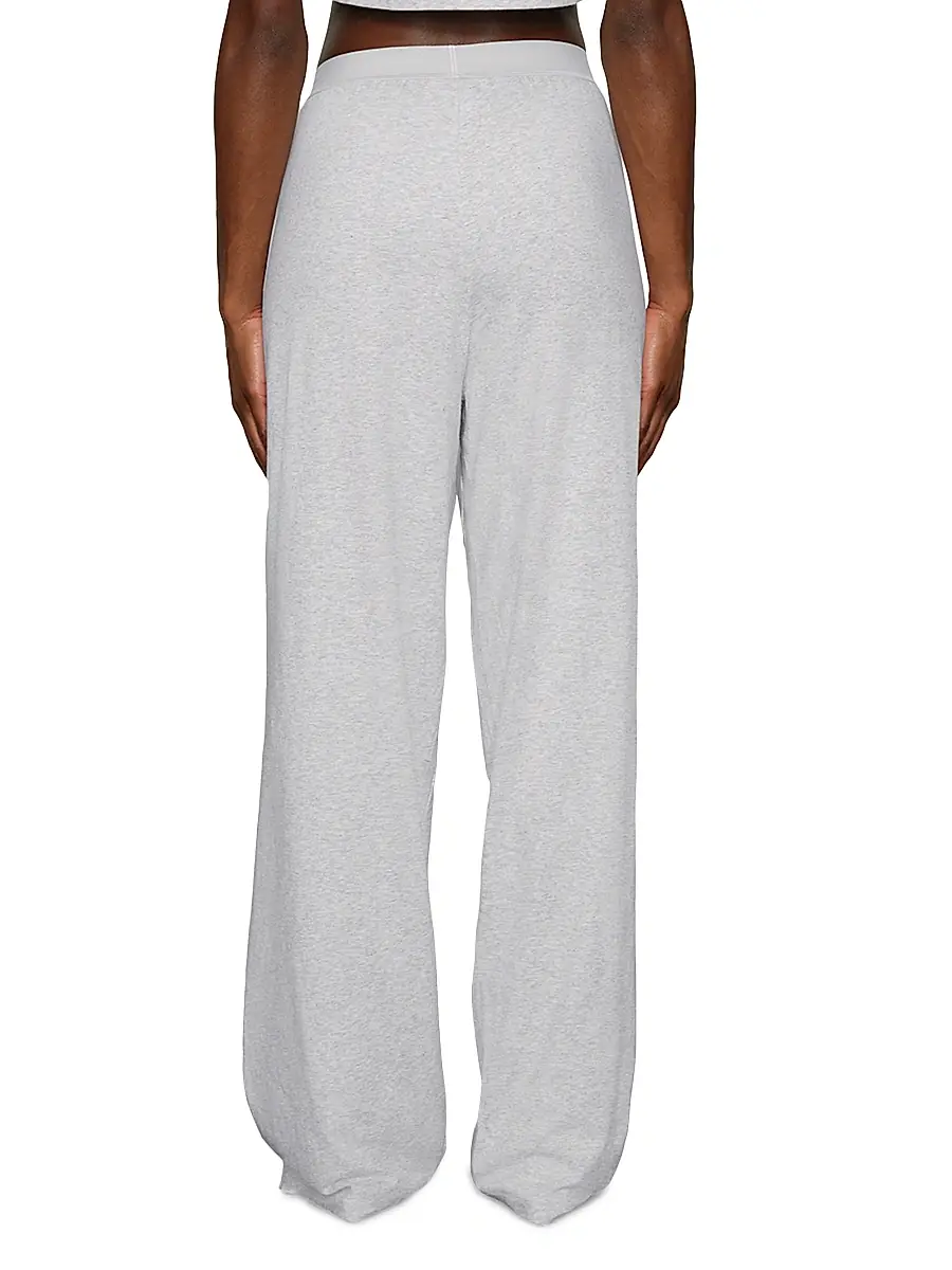 Skims Women's Boyfriend Loose Wide-Leg Pants | Thumbnail 4