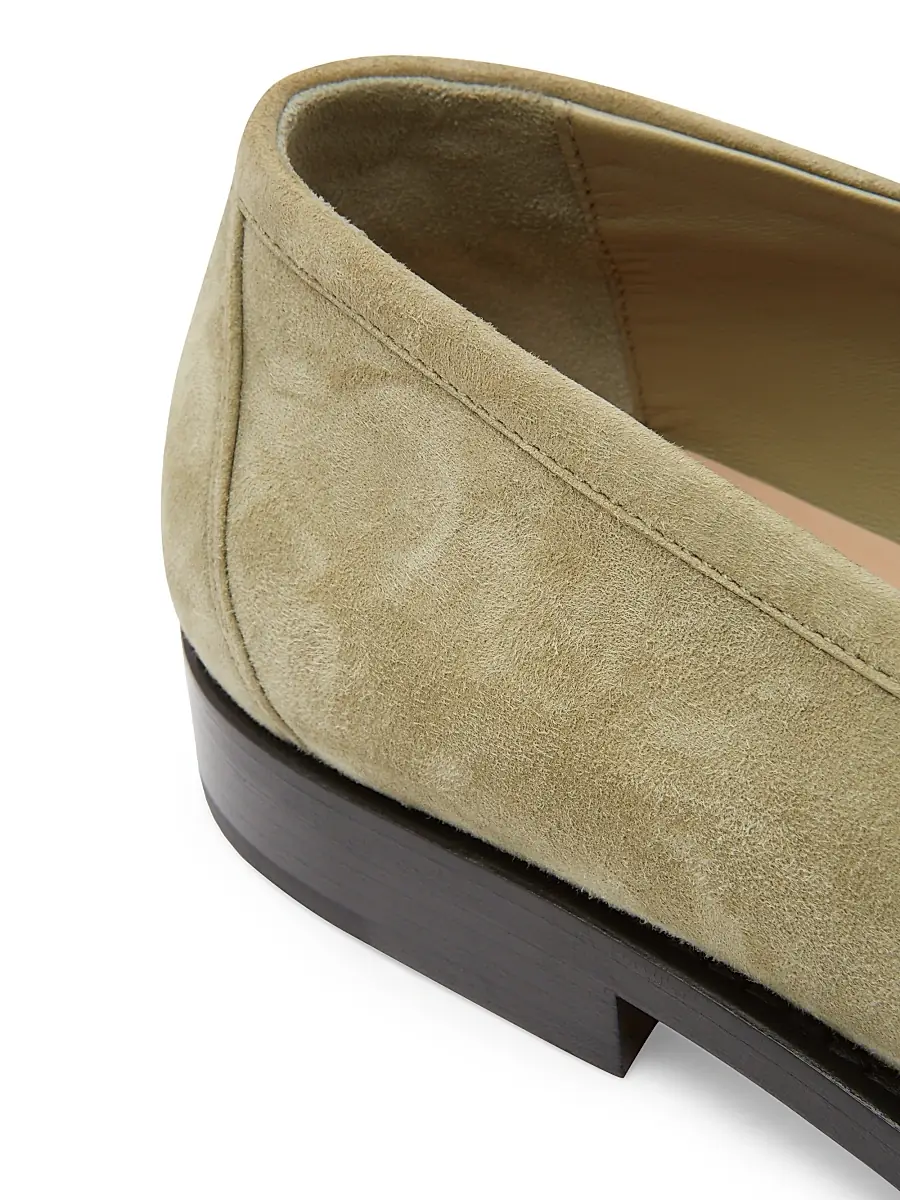 Bottega Veneta Men's Astaire Leather Knot-Detail Loafers - Cypress | Thumbnail 11 Bottega Veneta Men's Astaire Leather Knot-Detail Loafers - Cypress | Thumbnail 11