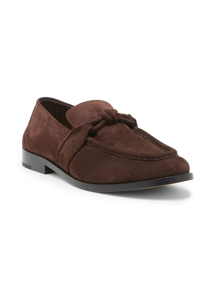 Bottega Veneta Men's Astaire Leather Knot-Detail Loafers - Cypress | Thumbnail 13 Bottega Veneta Men's Astaire Leather Knot-Detail Loafers - Cypress | Thumbnail 13