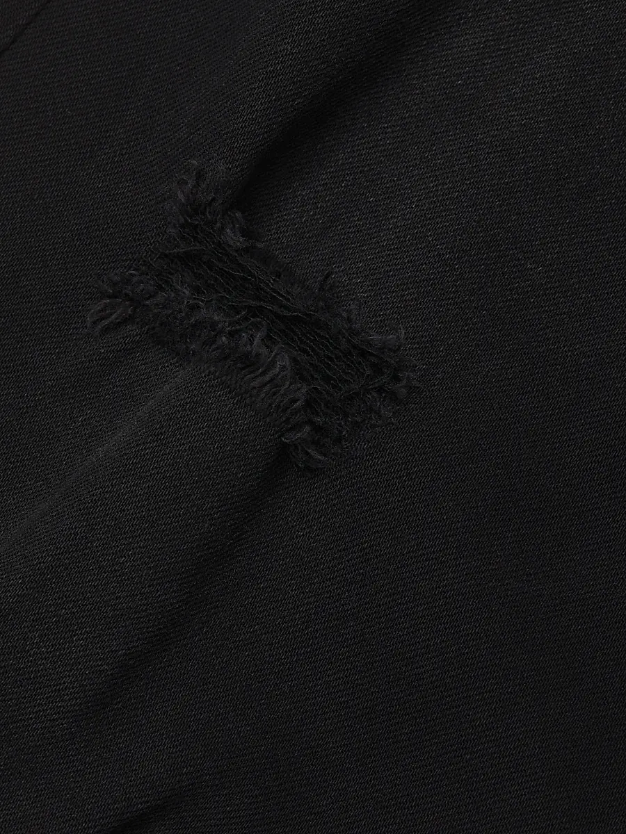 RTA Men's Crosses Distressed Jeans - Charcoal Crosses Distressed | Thumbnail 6 RTA Men's Crosses Distressed Jeans - Charcoal Crosses Distressed | Thumbnail 6