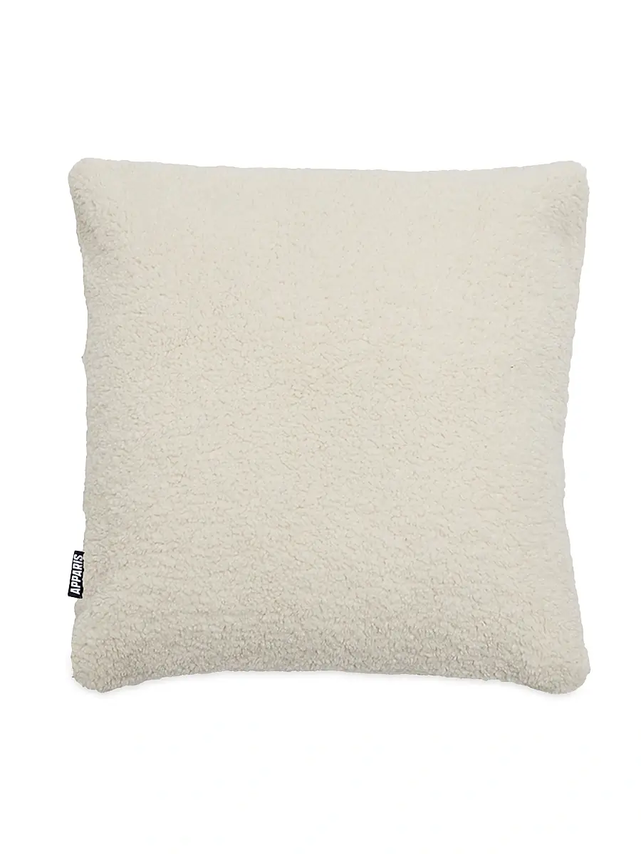 Apparis Nitai Faux Shearling Pillowcase - Blanc | Image 1 Apparis Nitai Faux Shearling Pillowcase - Blanc | Image 1