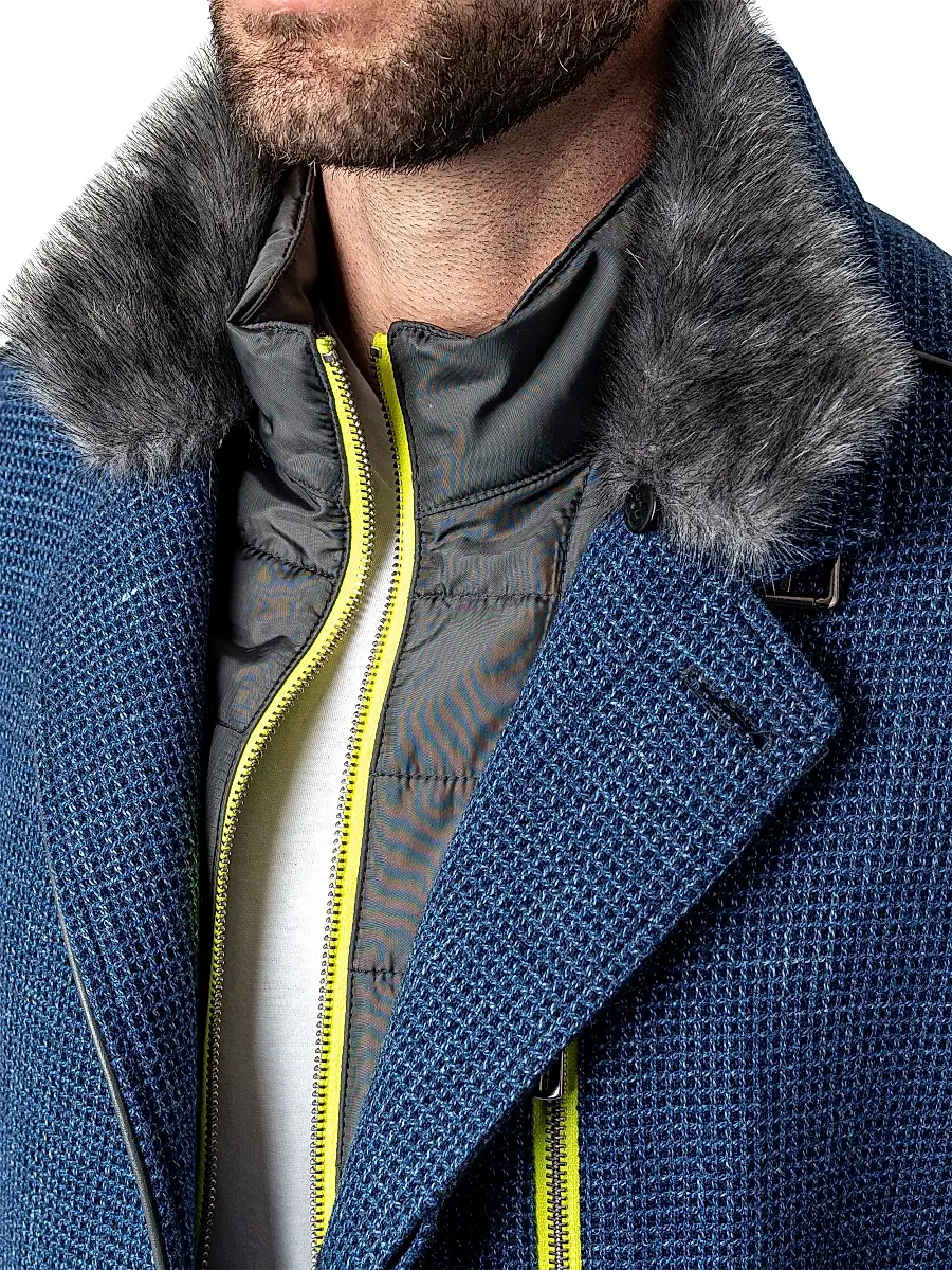 Maceoo Men's Peacoat Captain - Blue | Thumbnail 7 Maceoo Men's Peacoat Captain - Blue | Thumbnail 7