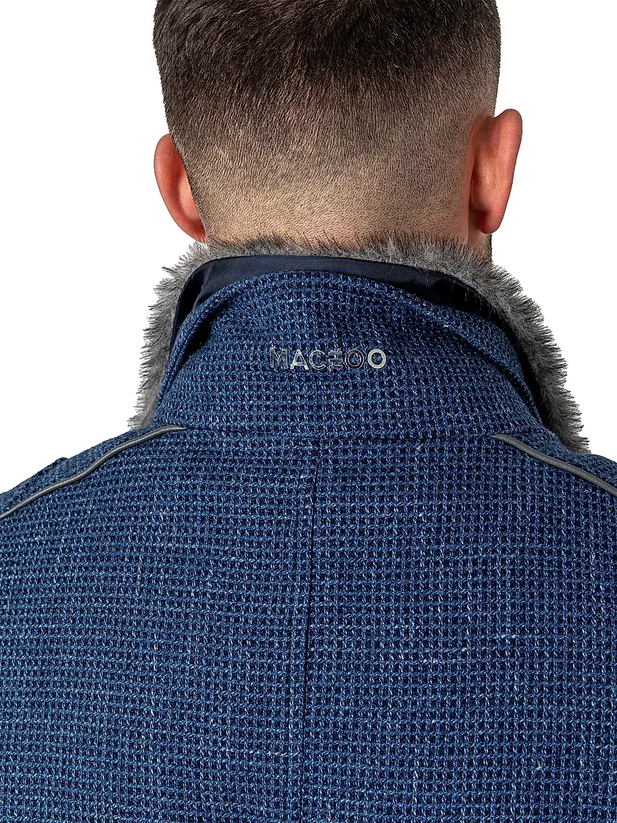 Maceoo Men's Peacoat Captain - Blue | Thumbnail 8 Maceoo Men's Peacoat Captain - Blue | Thumbnail 8