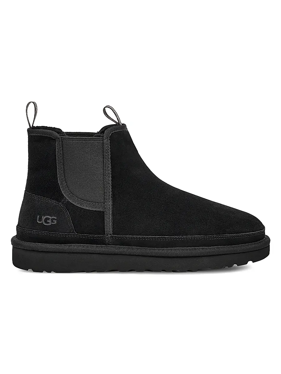 UGG Men's Neumel Suede Chelsea Boots - Black | Image 1 UGG Men's Neumel Suede Chelsea Boots - Black | Image 1