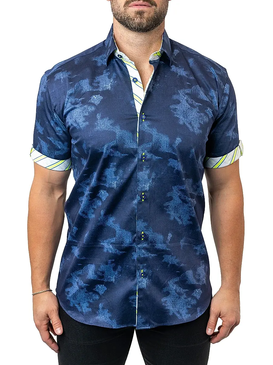 Maceoo Men's Galileo Nightsky Shirt | Thumbnail 2 Maceoo Men's Galileo Nightsky Shirt | Thumbnail 2