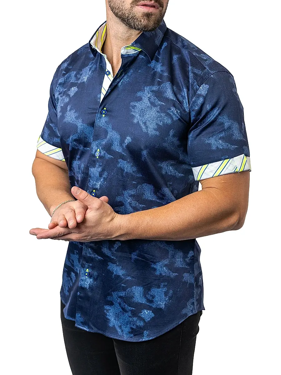 Maceoo Men's Galileo Nightsky Shirt | Thumbnail 3 Maceoo Men's Galileo Nightsky Shirt | Thumbnail 3
