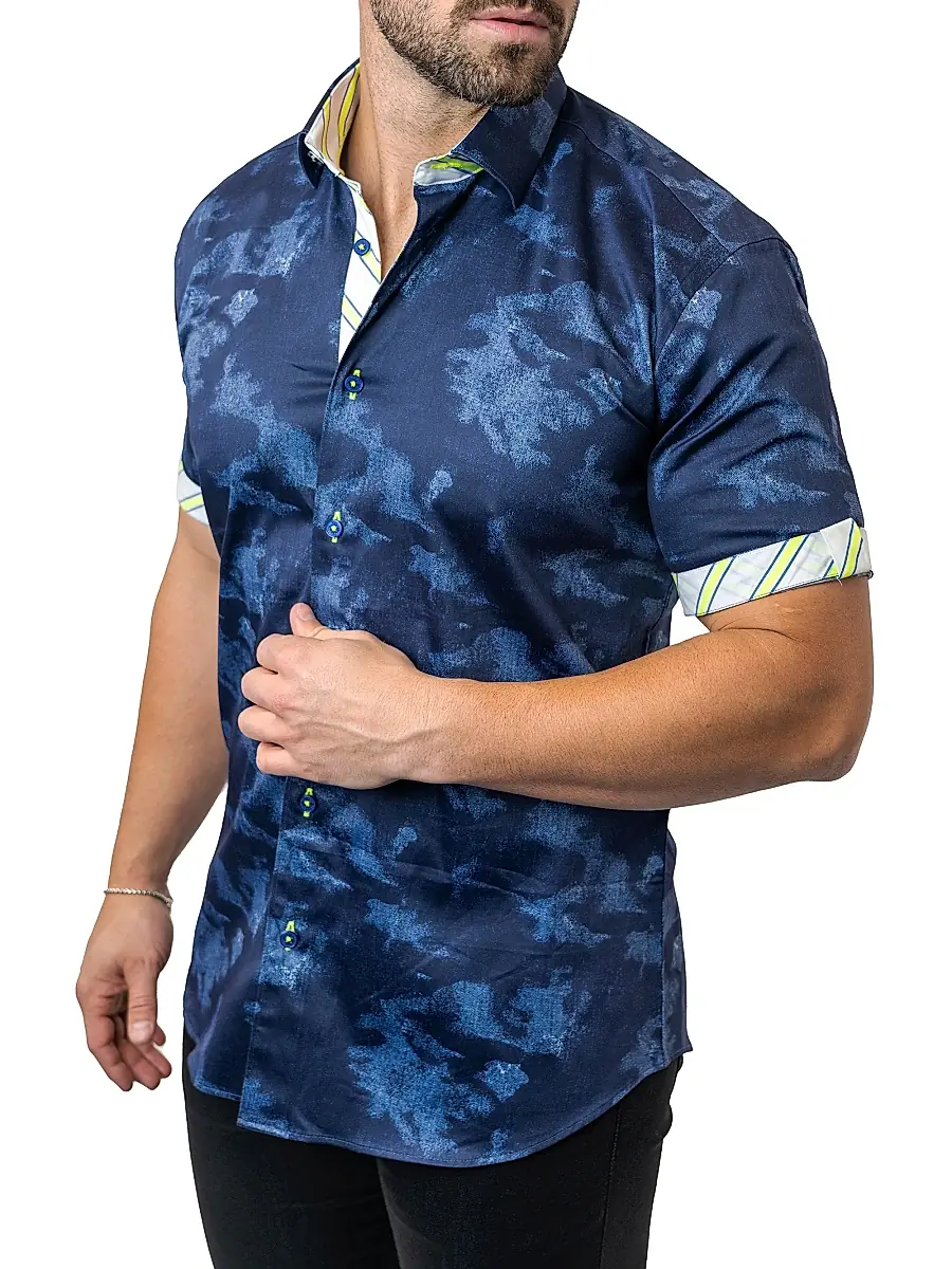 Maceoo Men's Galileo Nightsky Shirt | Thumbnail 4 Maceoo Men's Galileo Nightsky Shirt | Thumbnail 4