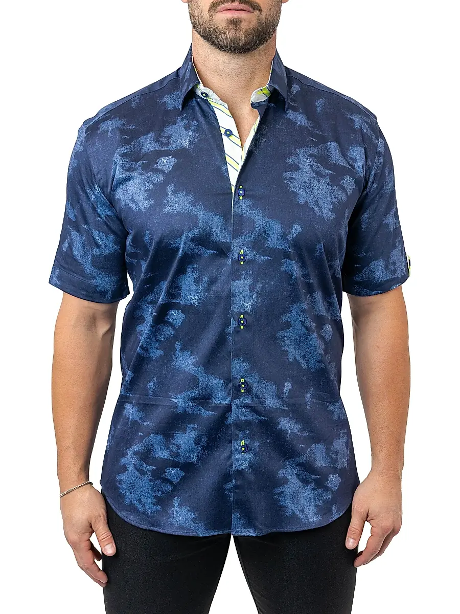 Maceoo Men's Galileo Nightsky Shirt | Thumbnail 5 Maceoo Men's Galileo Nightsky Shirt | Thumbnail 5