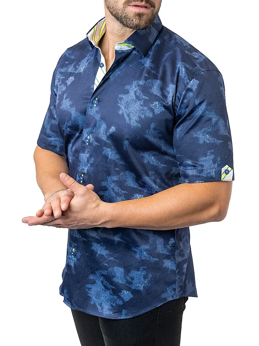 Maceoo Men's Galileo Nightsky Shirt | Thumbnail 6 Maceoo Men's Galileo Nightsky Shirt | Thumbnail 6