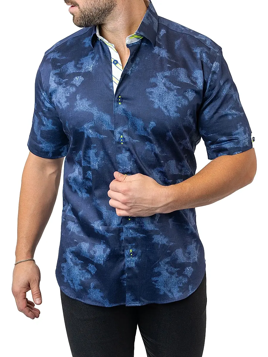 Maceoo Men's Galileo Nightsky Shirt | Thumbnail 7 Maceoo Men's Galileo Nightsky Shirt | Thumbnail 7