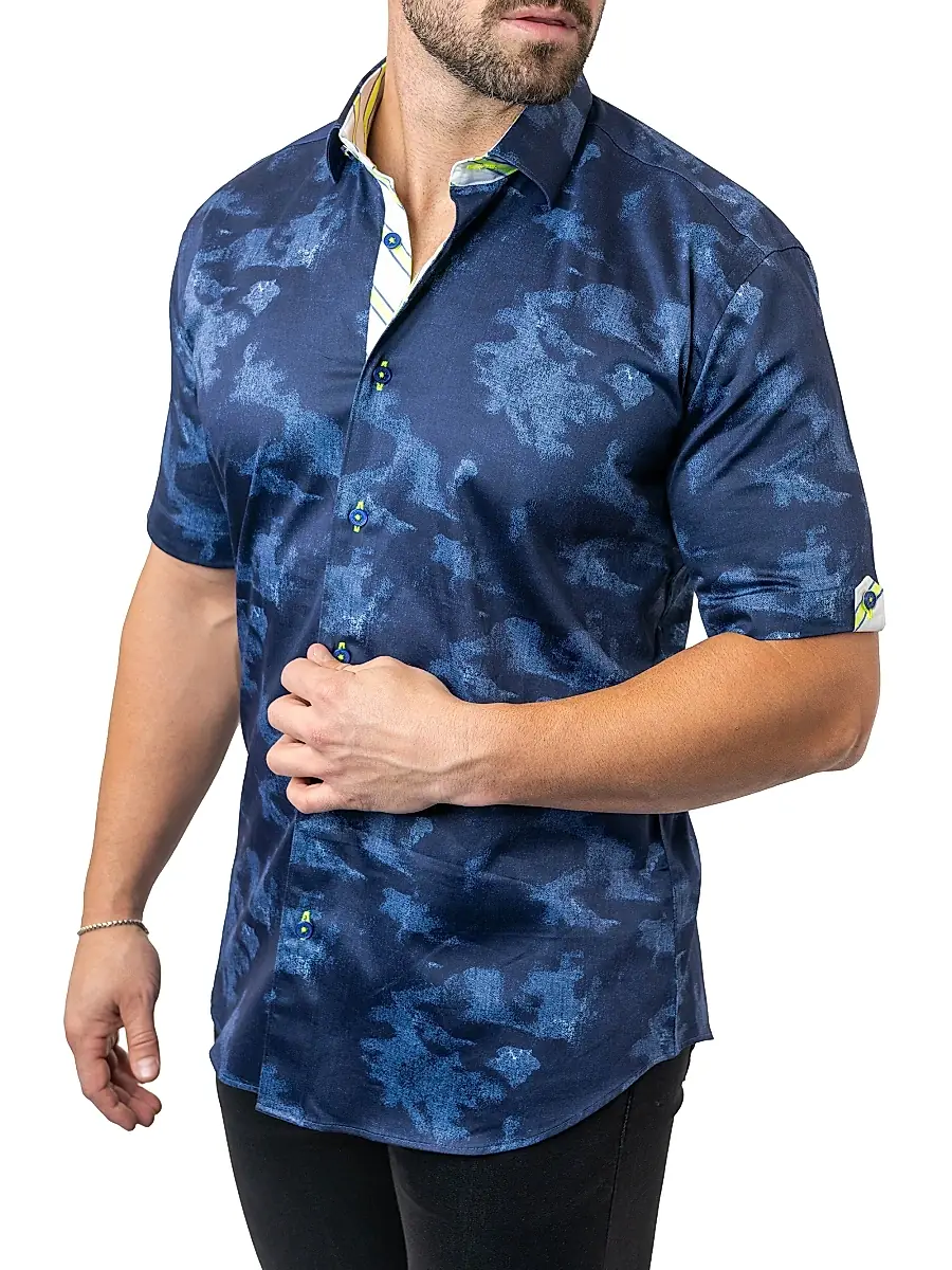 Maceoo Men's Galileo Nightsky Shirt | Thumbnail 9 Maceoo Men's Galileo Nightsky Shirt | Thumbnail 9