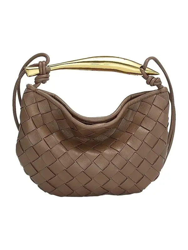 Bottega Veneta Women's Mini Sardine Intrecciato Leather Shoulder Bag