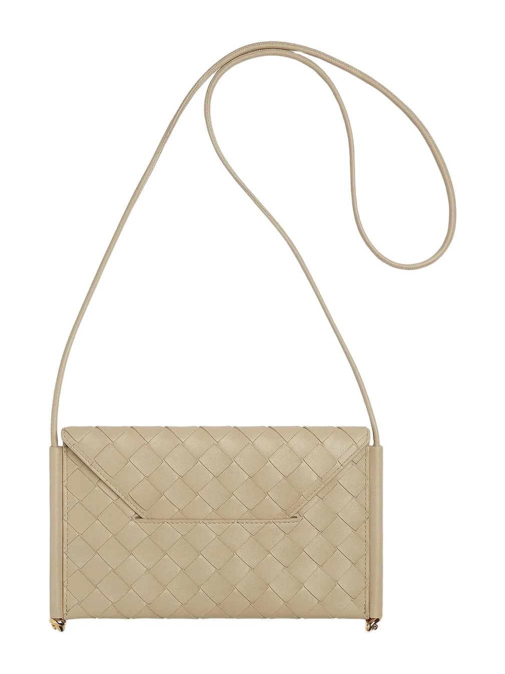 Women's Intrecciato Leather Envelope Wallet-On-Chain Bag Women's Intrecciato Leather Envelope Wallet-On-Chain Bag