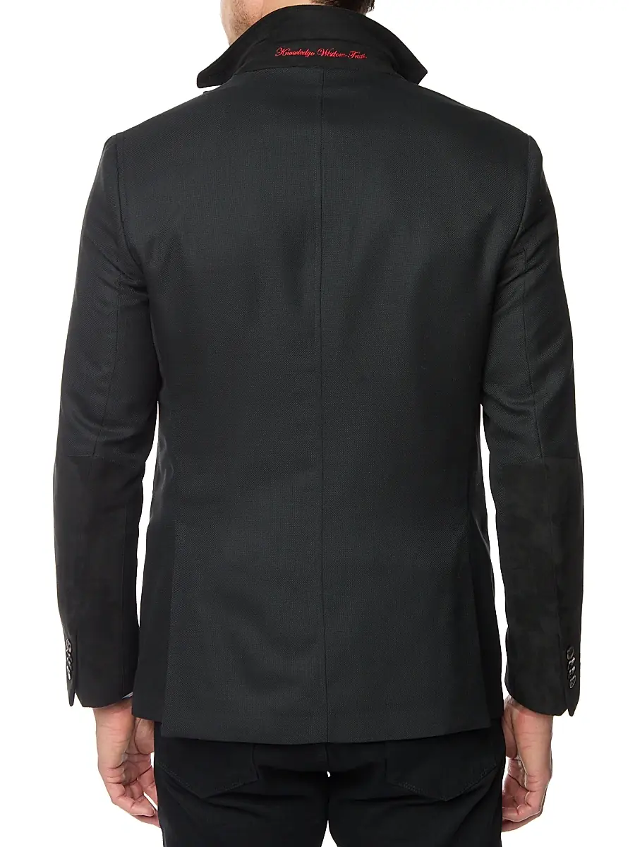 Robert Graham Men's Jetset Wool-Blend Single-Breasted Blazer | Thumbnail 3